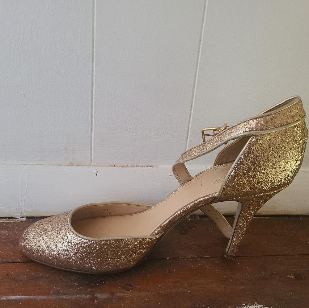 J.Crew Bedazzled Heels